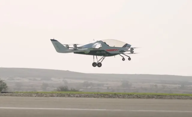 AIR ONE transition flight on Dec. 18, 2022.